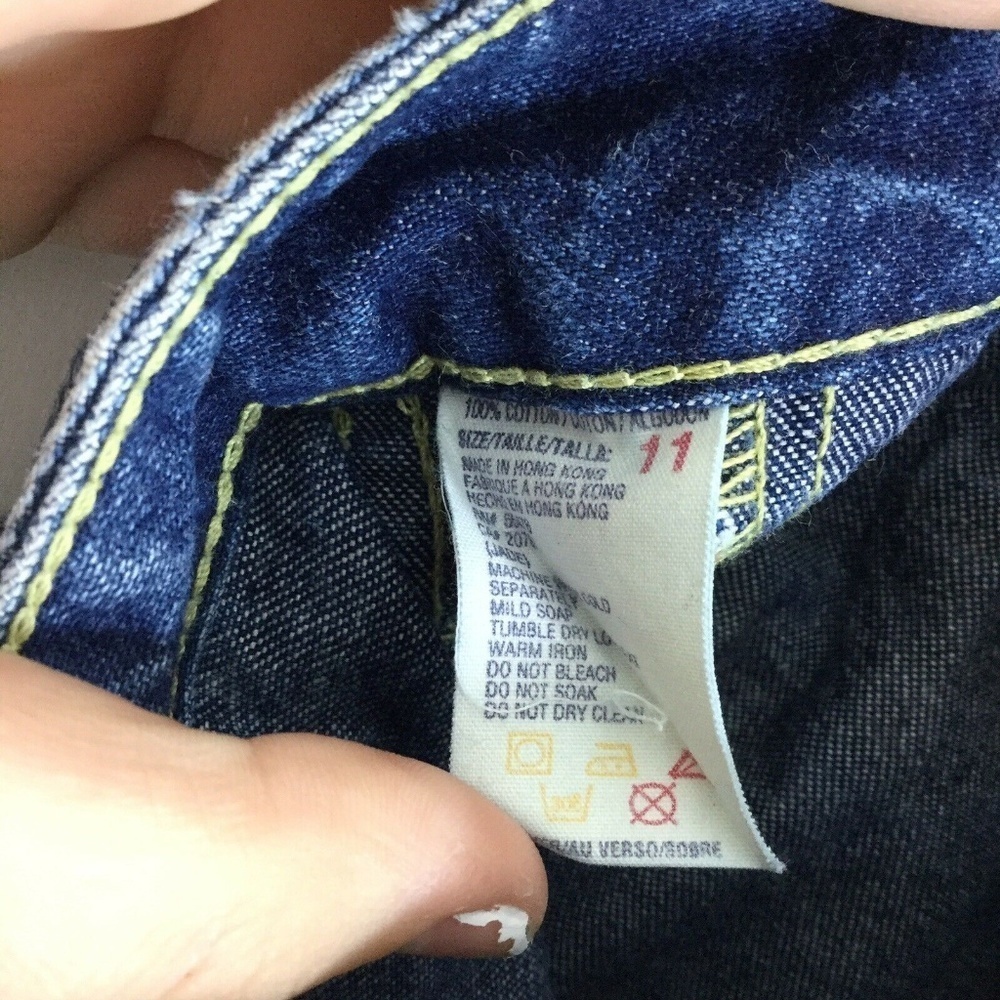 Tommy Jeans Size 11 Denim Vintage Flare 100% Cotton - Picture 7 of 7